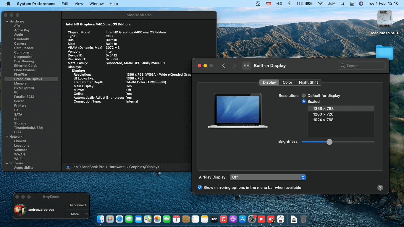 Lenovo Thinkpad X240 9th [Haswell + Intel HD 4400 + PS2]   OpenCore 8